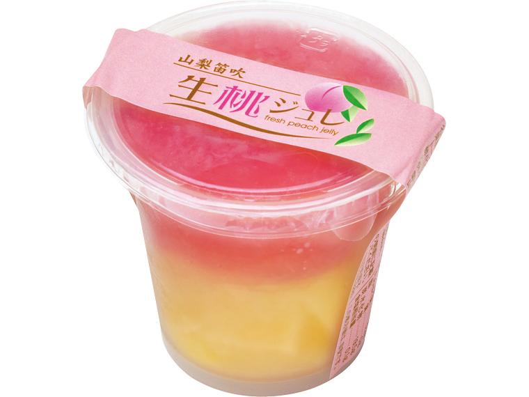 山梨笛吹　生桃ジュレ 160g