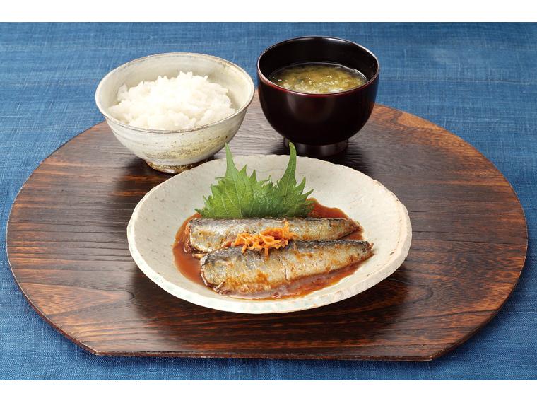 生姜香る三陸いわしの味噌煮 130g（2尾）