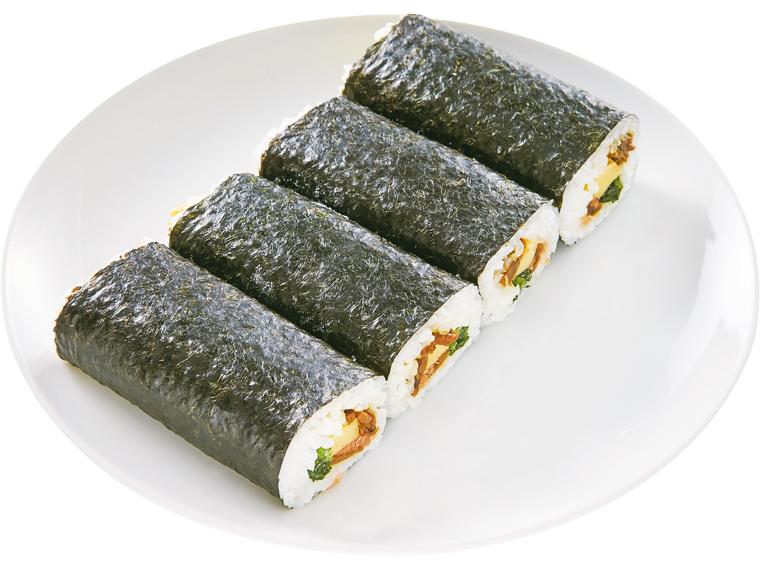 [数量限定363個（抽選）]いしの屋ハーフサイズの太巻寿司４８０ｇ 4本480g
