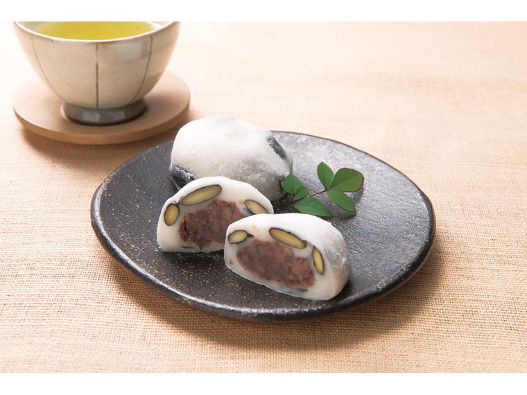 東都黒豆塩大福（岩手県産大納言小豆使用） 4個220g