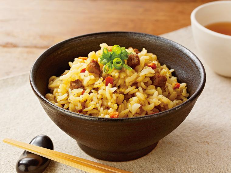 国産もち麦入り　じゃこ天ごはん　カレー風味 160g×3