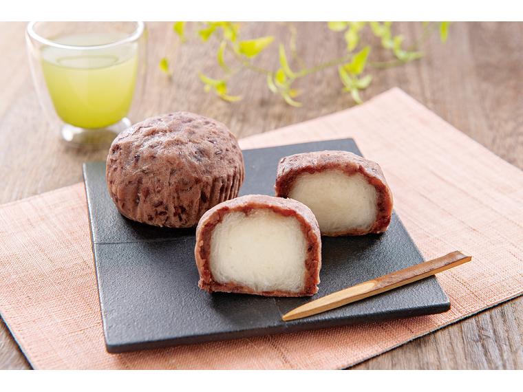 [数量限定800個（抽選）]サザエ十勝おはぎ（粒あん）４個３６０ｇ 4個360g