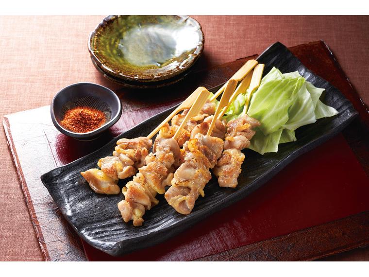 [数量限定807個（抽選）]みつせ鶏焼鳥用もも串（塩）６本１８０ｇ 6本180g