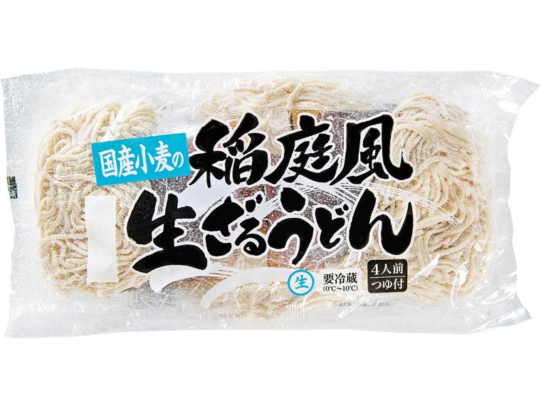 国産小麦の稲庭風生ざるうどん（つゆ付）