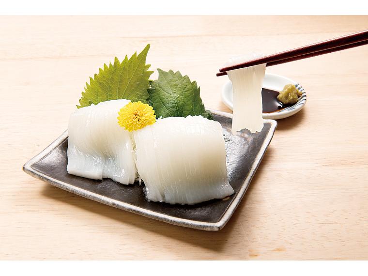 ≪数量限定836点≫青森県産むらさきいかそーめん　９０ｇ 2枚90g