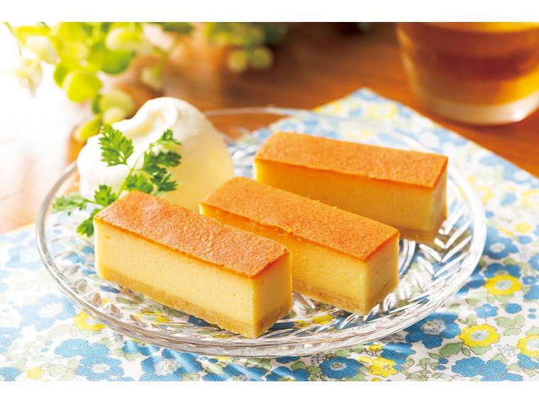 切れてるベイクドチーズケーキ 8切