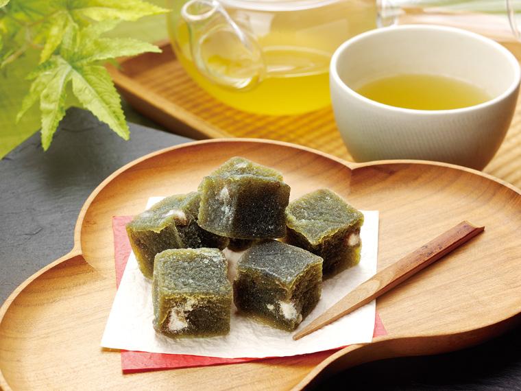 ≪数量限定720点（抽選）≫榮太樓宇治抹茶葛もち６０ｇ（個包装込） 60g(個包装込み)