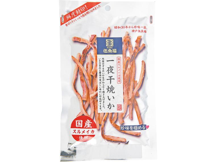 ＫＯＢＥ伍魚福　一夜干焼いか　３４ｇ　