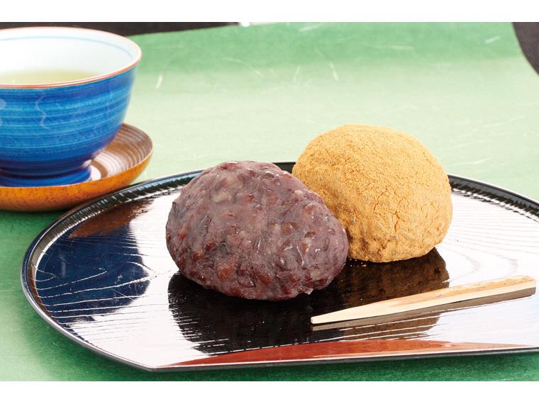 冷食十勝おはぎ（粒あん・きな粉） 6個