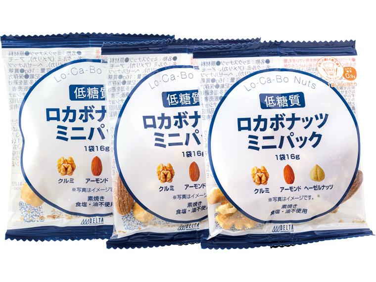低糖質ロカボナッツ　ミニパック 16g×30