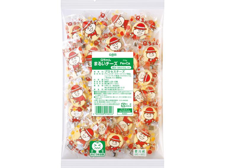 Qちゃんまるいチーズ鉄分・カルシウム入り 210g