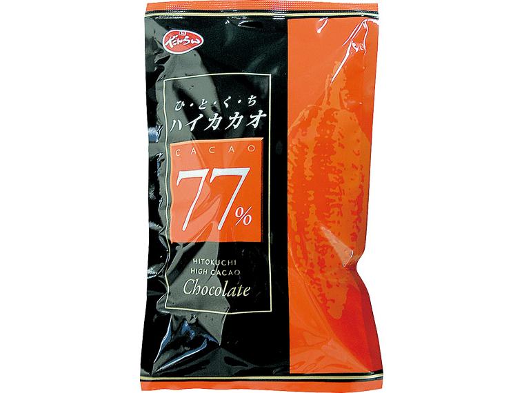 ひとくちハイカカオ　77％ 186g