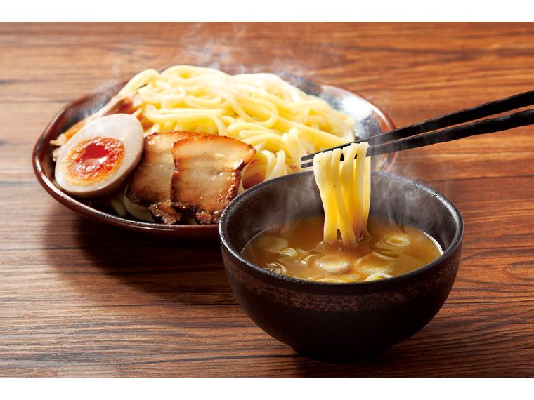 流水解凍　濃厚魚介醤油つけ麺 めん200g×3・スープ48g×3
