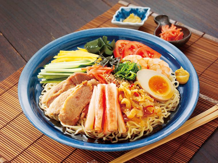 北海道小麦使用　冷し中華 めん120g×2、スープ54g×2