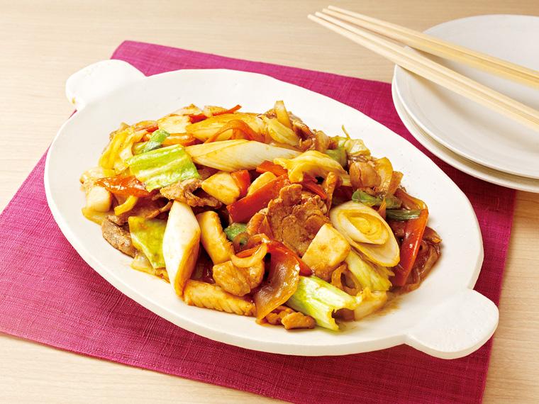 おかずキット　産直豚肉と野菜の中華五目炒め 2人前