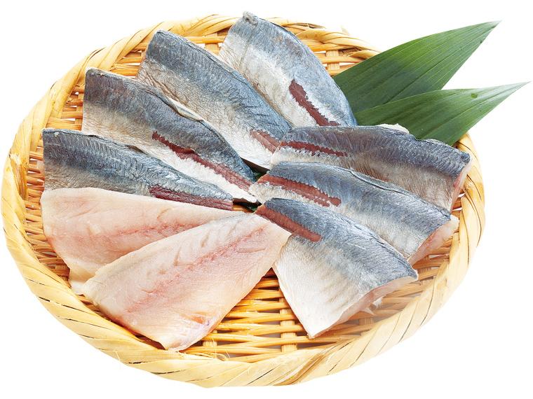 国産あじの三枚卸し　１８０ｇ　　　　　