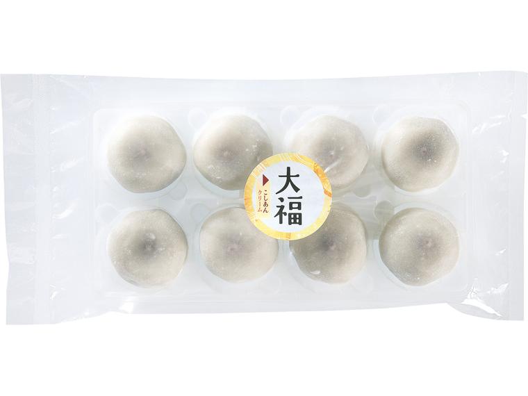 こしあんクリーム大福　８個　　　　　　