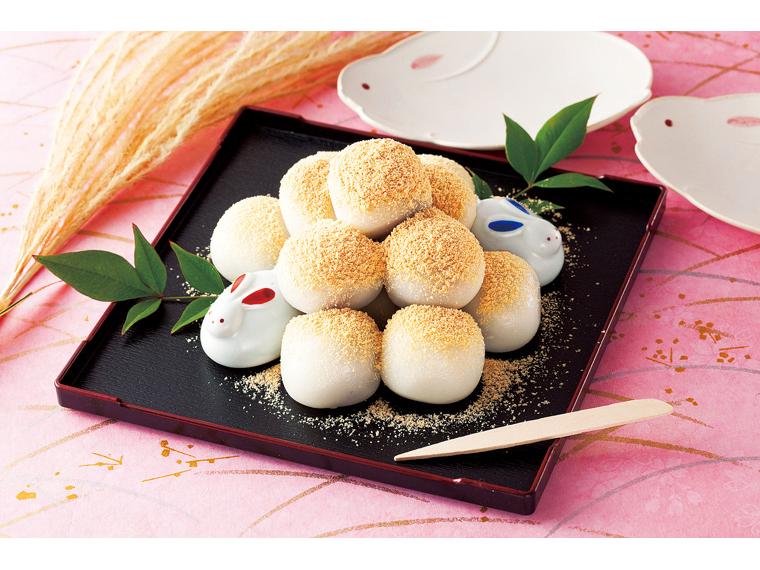 十五夜だんご（きな粉付き） 12個240g・添付きな粉10ｇ