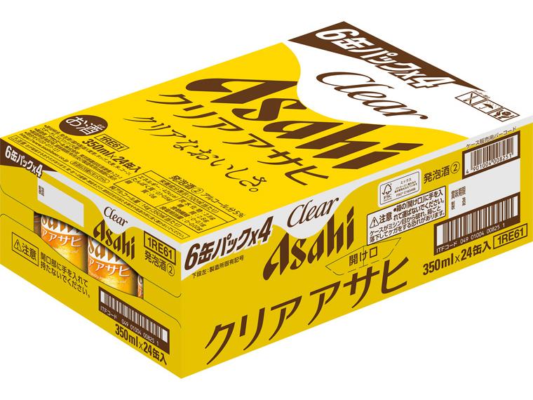 クリアアサヒ 350ml×24