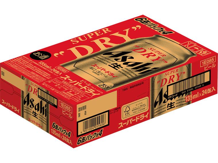 アサヒスーパードライ 135ml×24