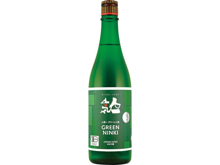 人気一　グリーン人気　オーガニック純米吟醸 720ml