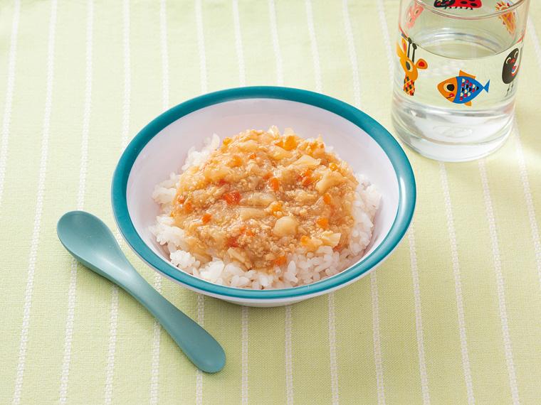 レンジdeミニ国産野菜と鶏のあんかけの具 70g×2