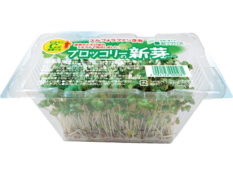 ブロッコリーの新芽（スプラウト） 1束(可食部30g)