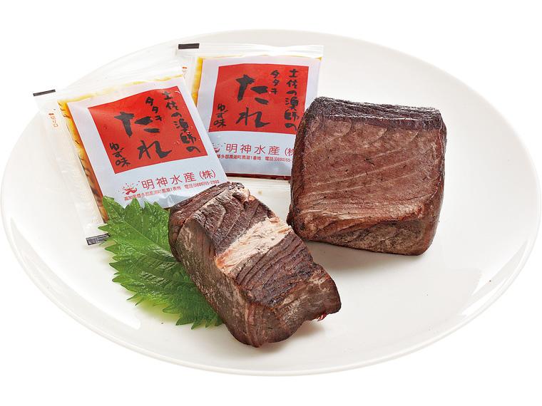 わら焼きかつおタタキ（南方かつお）【MEL】 2個180g・たれ20ml×2