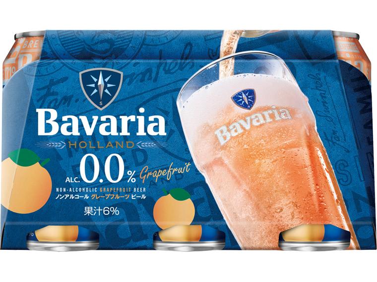 バヴァリア　0.0％　グレープフルーツ 330ml×6
