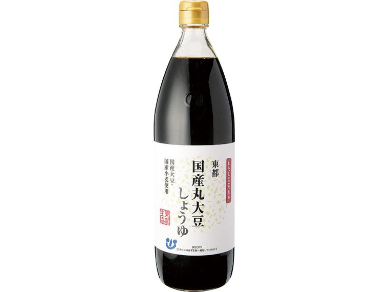 ≪数量限定2500点（抽選）≫東都国産丸大豆しょうゆ　９００ｍｌ 900ml