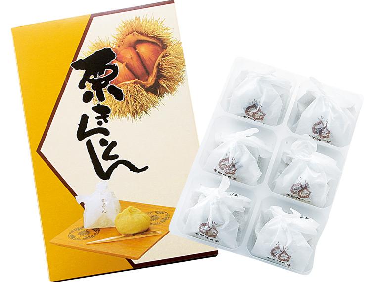 岐阜「恵那清月堂」栗きんとん 22g×6