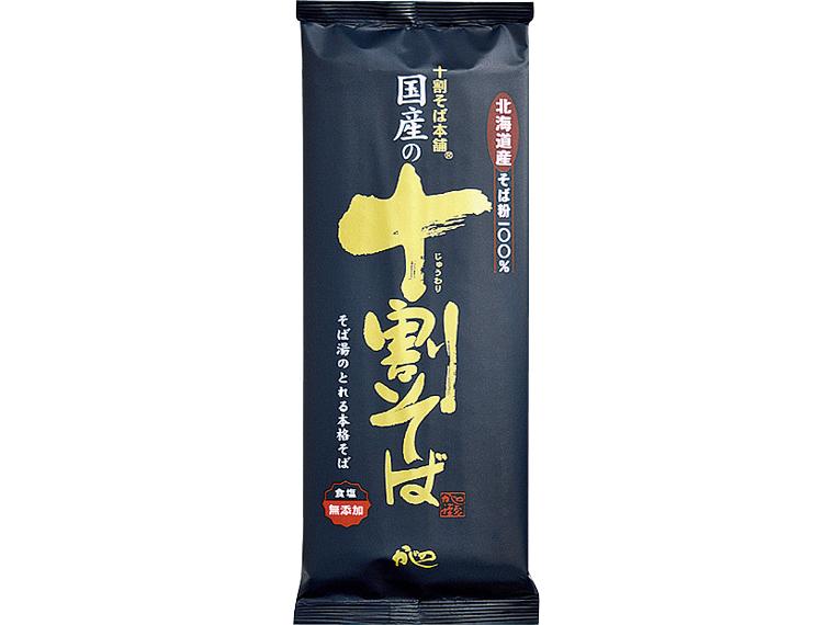 国産の十割そば 200g