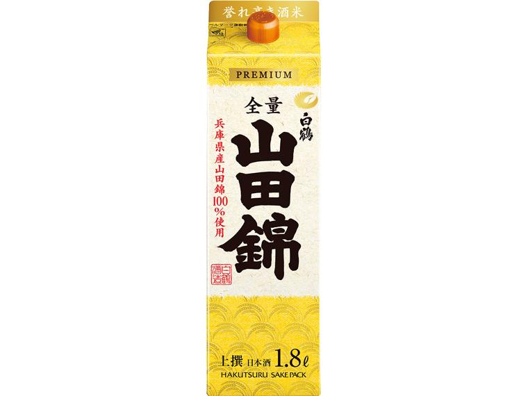 白鶴　上撰サケパック　山田錦 1.8l
