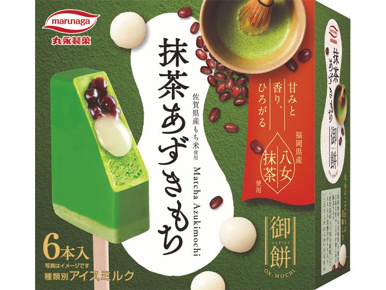 御餅　抹茶あずきもち 55ml×6