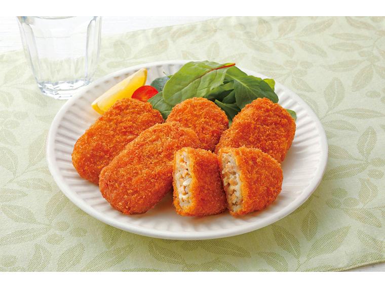 コロちゃんのコロッケ屋！　レンジでオリーブ豚のメンチカツ 5個225g
