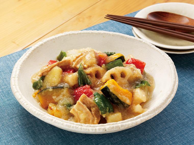 おかずキット　車麩とごろっと野菜のみぞれ煮 2〜3人前