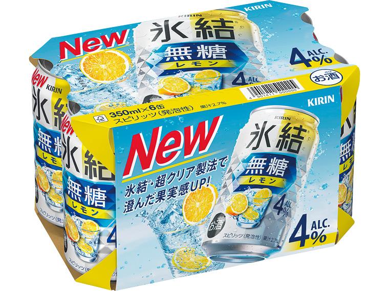 キリン　氷結無糖レモン4％ 350ml×6