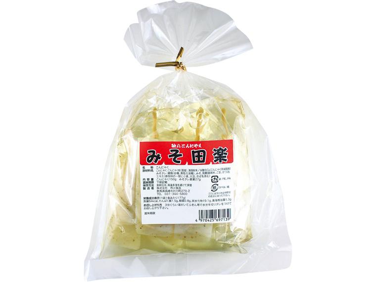 みそ田楽（みそたれ付） こんにゃく150g・たれ27g