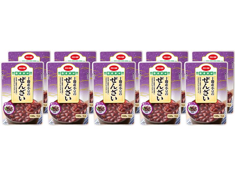 十勝産小豆のぜんざい 160g×10