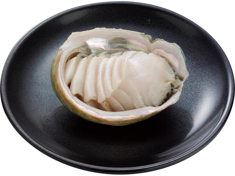 予約　殻付きあわびスライス（生食用）　
