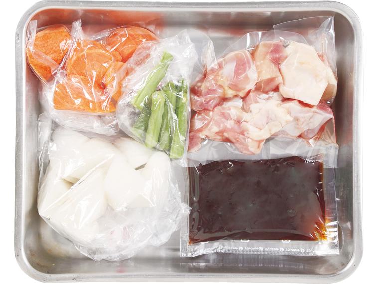 おかずキット　産直鶏肉と野菜の黒酢あん 2人前