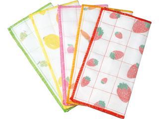 すぐに使えるカヤ織りふきん 5柄組