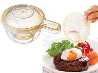 レンジで温玉風  