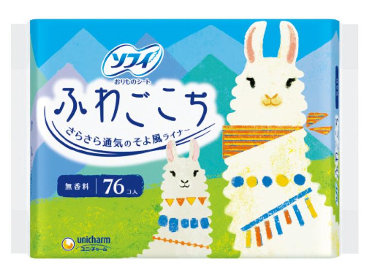 ソフィ ふわごこち 76コ  無香料