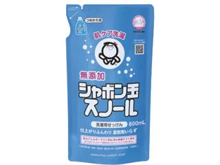 シャボン玉スノール 無添加 液体洗たく用せっけん　 つめかえ用 800ml