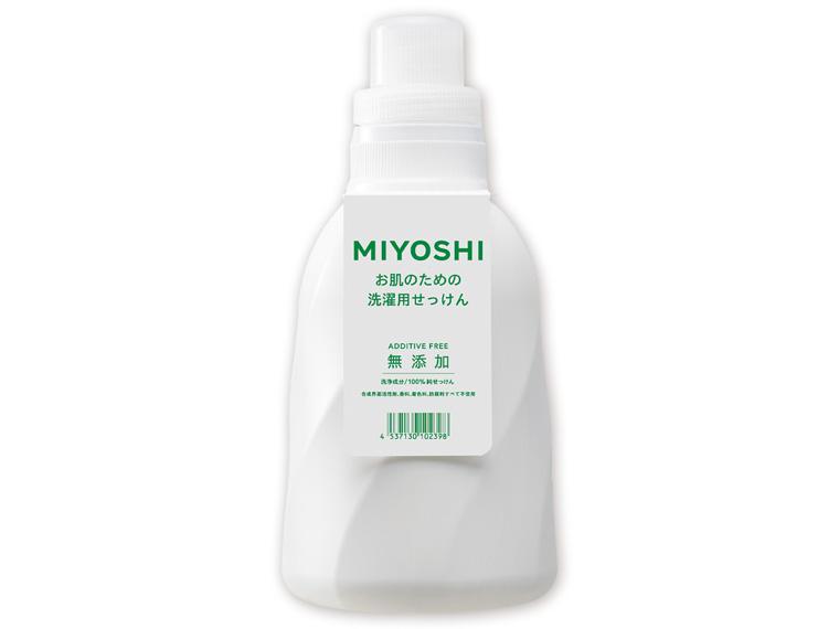 無添加 お肌のための洗濯用液体せっけん   ボトル 1100ml 