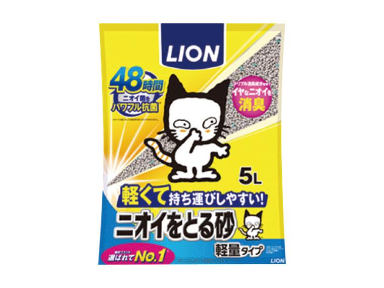 ニオイをとる砂 5L 軽量タイプ 