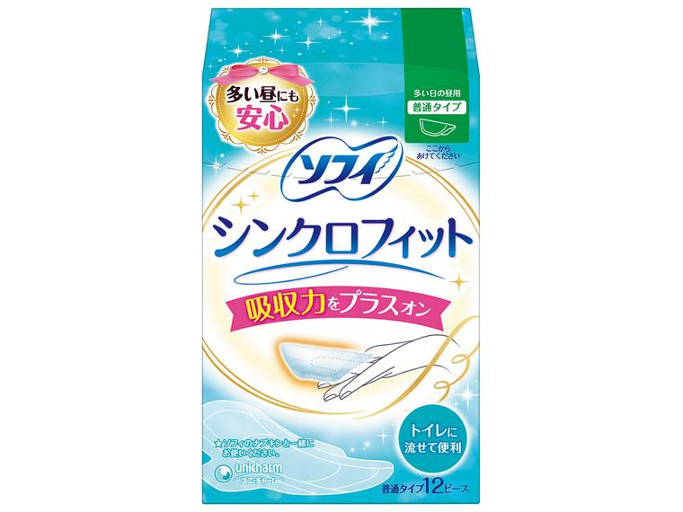 ソフィ シンクロフィット  多い昼用 12ピース 