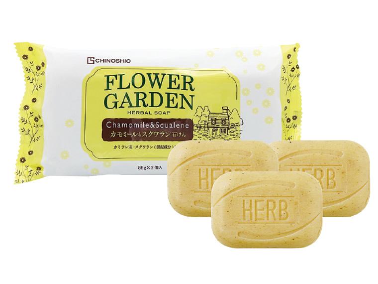 フラワーガーデン石けんC  85ｇ×3
