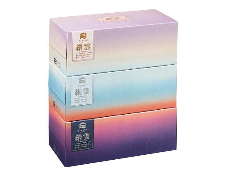 ローションティシュ 絹雲  390枚（130組）×3箱 